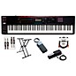 Roland FANTOM-08 Synthesizer With KS-20X, DP-10 and EV-5 Plus Black Series Audio and MIDI Cables thumbnail