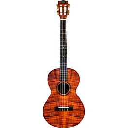 Mahalo Artist Elite Baritone Ukulele With Bag Koa Photo Flame