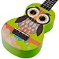 Mahalo Art Series Soprano Ukulele With Bag Owl Motif