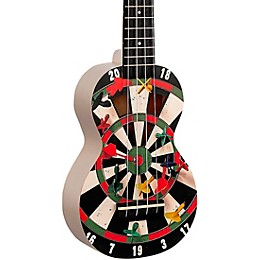 Mahalo Art Series Soprano Ukulele With Bag Darts Motif