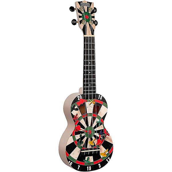 Mahalo Art Series Soprano Ukulele With Bag Darts Motif