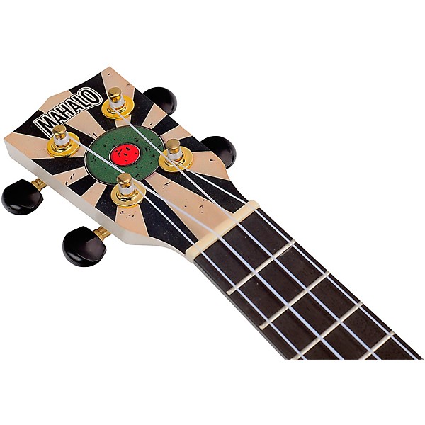 Mahalo Art Series Soprano Ukulele With Bag Darts Motif