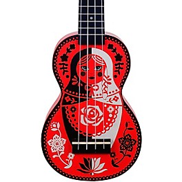 Mahalo Art Series Soprano Ukulele With Bag Owl Motif Mahalo Art Series Soprano Ukulele With Bag Russian Doll Motif