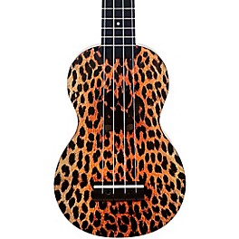 Mahalo Art II Soprano Ukulele With Bag Graffiti Motif Mahalo Art II Soprano Ukulele With Bag Cheetah Motif