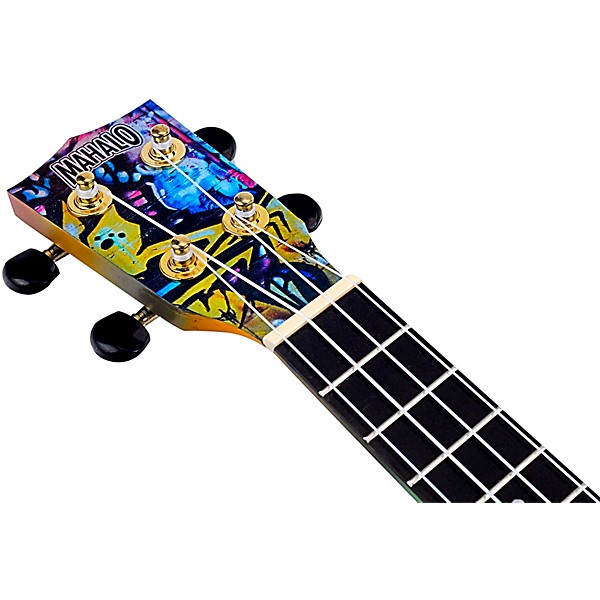 Mahalo Art II Soprano Ukulele With Bag Graffiti Motif