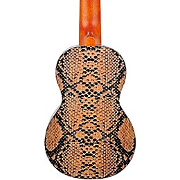 Mahalo Art II Soprano Ukulele With Bag Python Motif