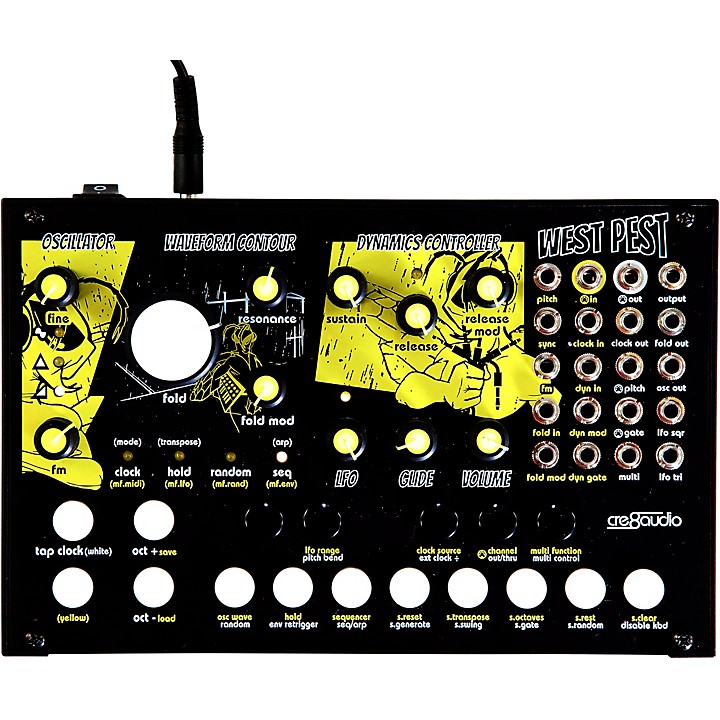Cre8audio West Pest Semi-Modular Synthesizer | Guitar Center Cre8audio West Pest Semi-Modular Synthesizer | Guitar Center