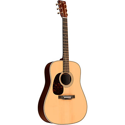 Martin Left-Handed D-28 Modern Deluxe Acoustic Guitar Natural Natural for sale