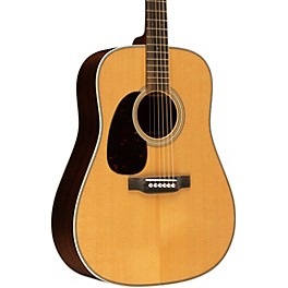 Martin Left-Handed D-28 Modern Deluxe Acoustic Guitar Natural Natural