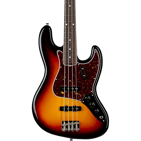 Fender American Vintage II 1966 Jazz Bass Guitar 3-Color Sunburst
