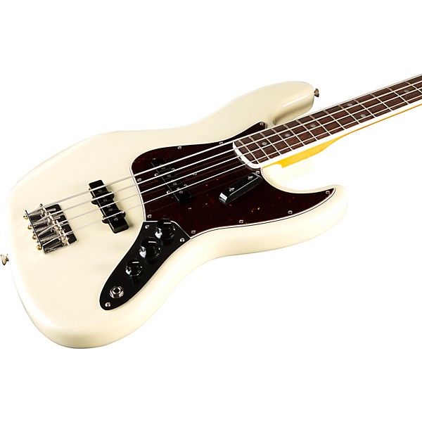 Fender American Vintage II 1966 Jazz Bass Guitar Olympic White