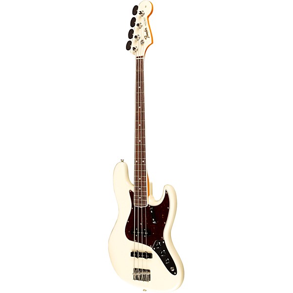 Fender American Vintage II 1966 Jazz Bass Guitar Olympic White