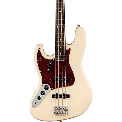 Fender American Vintage Ii 1966 Jazz Bass Left-Handed Olympic White for sale