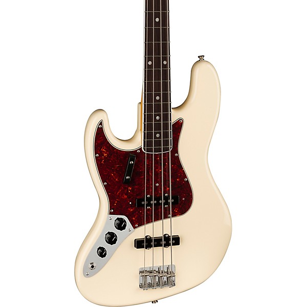 Fender American Vintage II 1966 Jazz Bass Left-Handed Olympic White