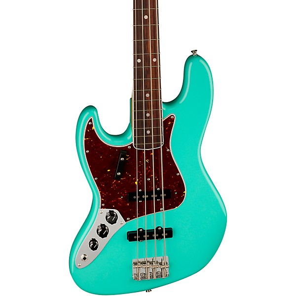 Fender American Vintage II 1966 Jazz Bass Left-Handed Sea Foam Green