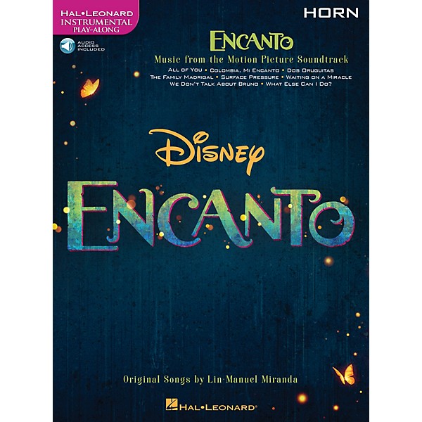 Hal Leonard Encanto For Horn - Instrumental Play-Along (Book/Audio Online)