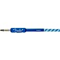 Fender Limited Edition Icicle Holiday Straight to Straight Instrument Cable 10 ft. Blue