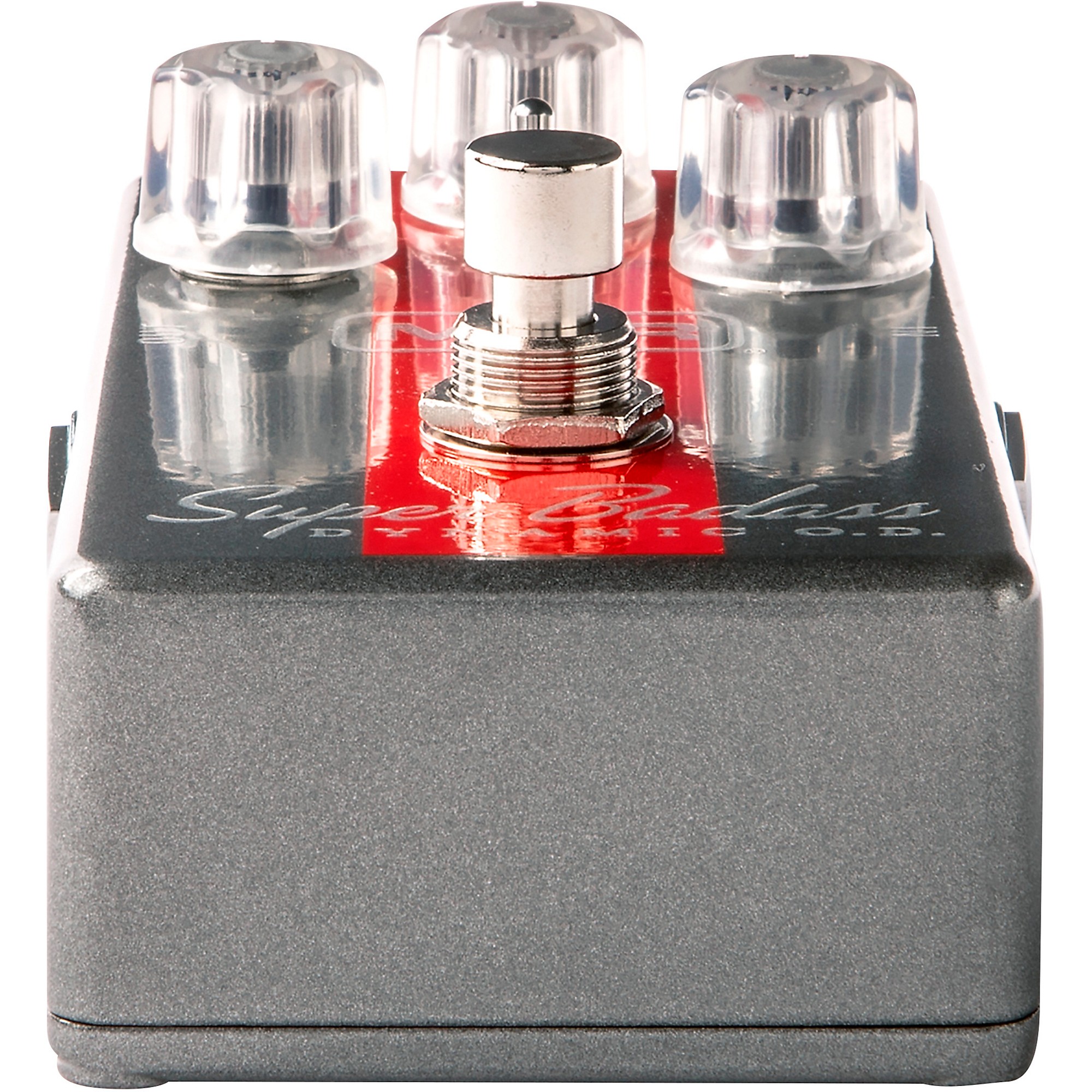 MXR M249 Super Badass Dynamic O.D. Effects Pedal Silver and Red