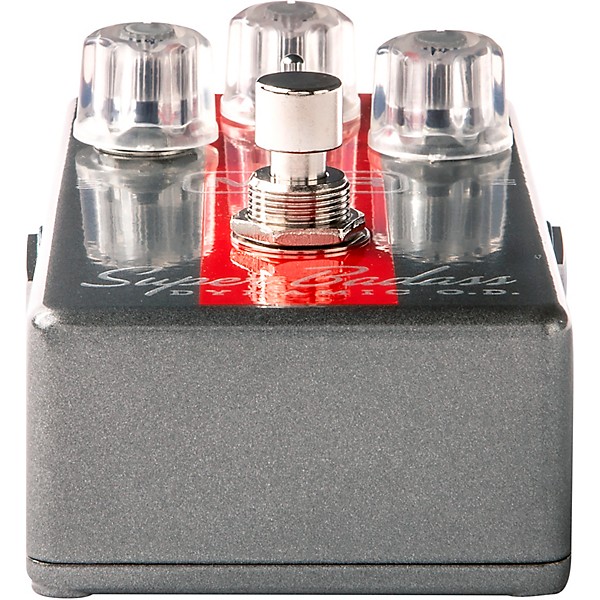 MXR M249 Super Badass Dynamic O.D. Effects Pedal Silver and Red
