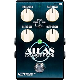 Source Audio One Series Atlas Compressor Effects Pedal Sea Foam Green