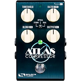 Source Audio One Series Atlas Compressor Effects Pedal Sea Foam Green