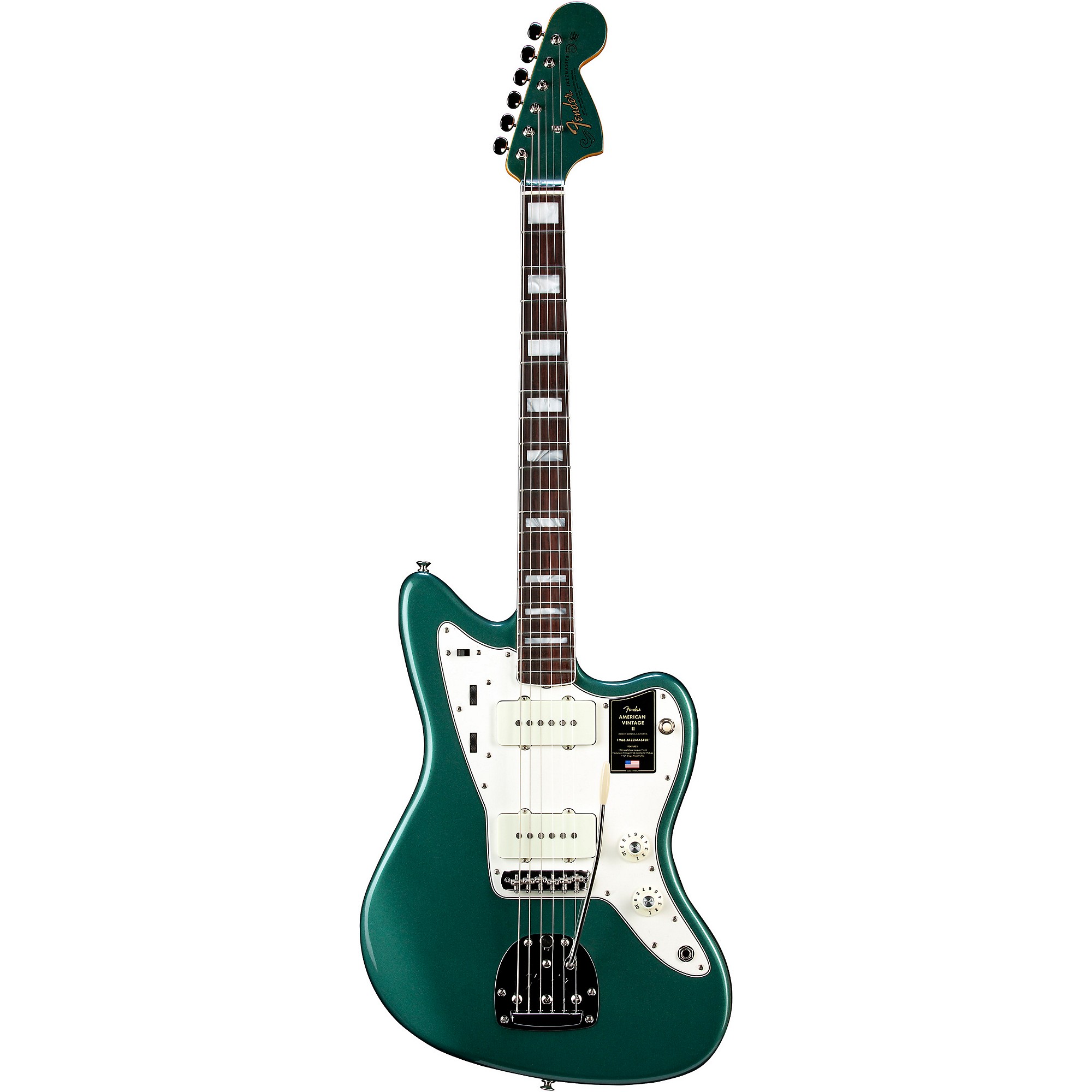 ギター Fender American Vintage II JAZZMASTER Fender American Vintage II 1966 Jazzmaster Guitar - Sherwood Green