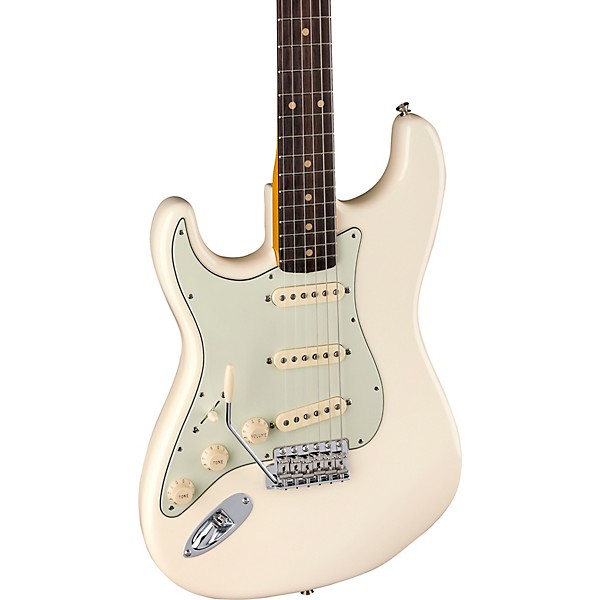 Fender American Vintage II 1961 Stratocaster Left-Handed Electric Guitar Olympic White