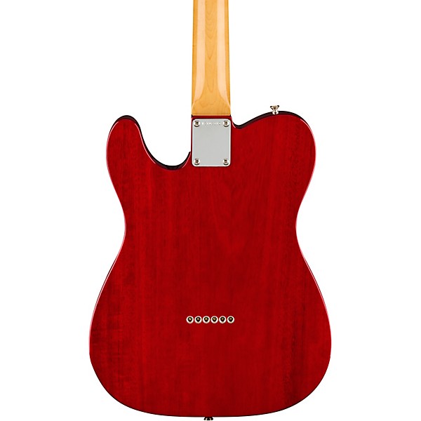 Fender American Vintage II 1963 Telecaster Electric Guitar Transparent Crimson