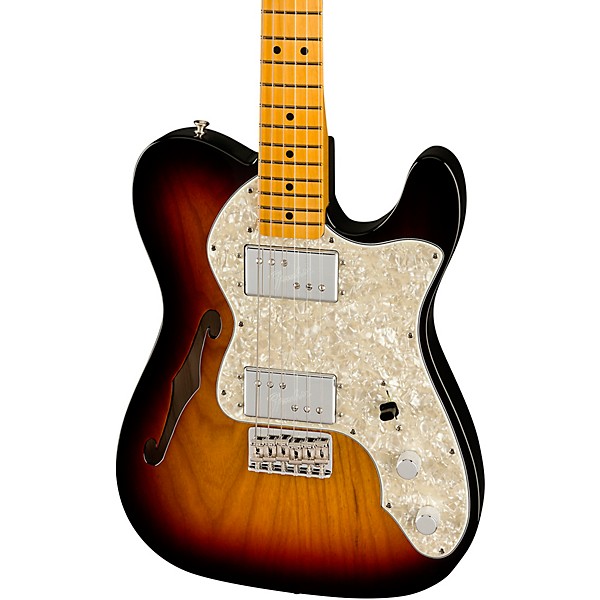 Fender American Vintage II 1972 Telecaster Thinline Electric Guitar 3-Color Sunburst