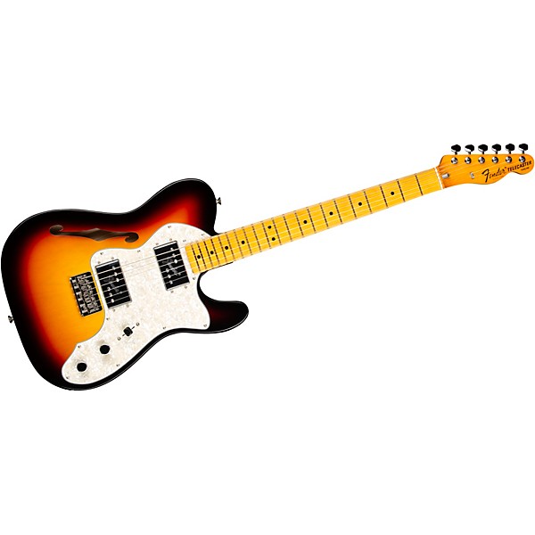 Fender American Vintage II 1972 Telecaster Thinline Electric Guitar 3-Color Sunburst