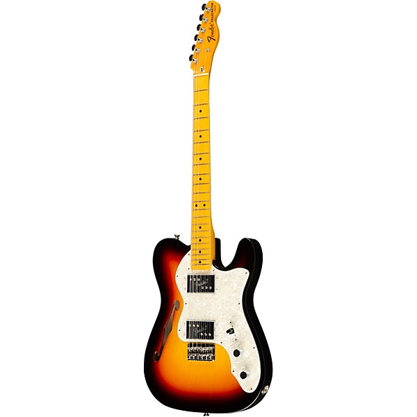 Fender American Vintage II 1972 Telecaster Thinline Electric Guitar 3-Color Sunburst