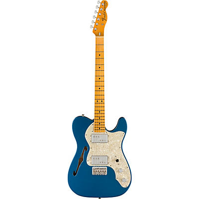 Fender American Vintage Ii 1972 Telecaster Thinline Electric Guitar Lake Placid Blue for sale