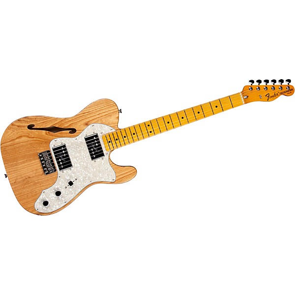 Fender American Vintage II 1972 Telecaster Thinline Electric Guitar Aged Natural