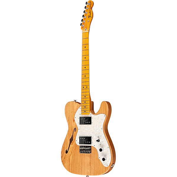 Fender American Vintage II 1972 Telecaster Thinline Electric Guitar Aged Natural