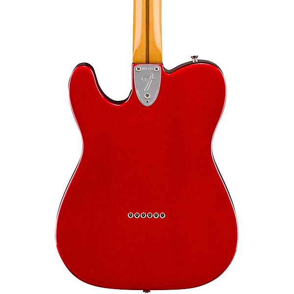 Fender American Vintage II 1972 Telecaster Thinline Electric Guitar - Candy Apple Red