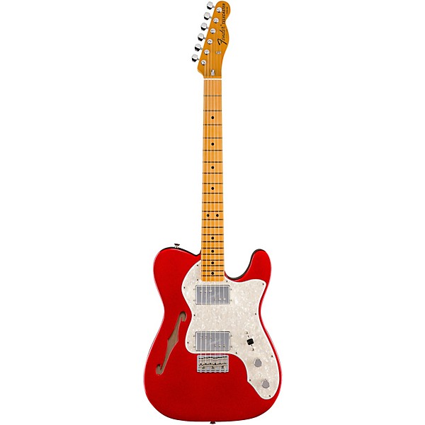 Fender American Vintage II 1972 Telecaster Thinline Electric Guitar - Candy Apple Red