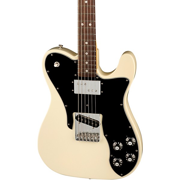 Fender American Vintage II 1977 Telecaster Custom Rosewood Fingerboard Electric Guitar Olympic White