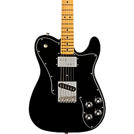 Fender American Vintage II 1977 ... Fender American Vintage II 1977 Telecaster Custom Maple Fingerboard Electric Guitar Black