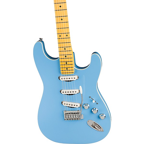 Fender Aerodyne Special Stratocaster With Maple Fingerboard Electric Guitar California Blue