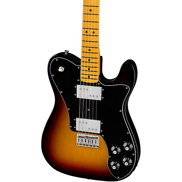 Fender American Vintage II 1975 Telecaster Deluxe Electric Guitar 3-Color Sunburst