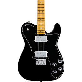 Fender American Vintage II 1975 Telecaster Deluxe ... Fender American Vintage II 1975 Telecaster Deluxe Electric Guitar Black