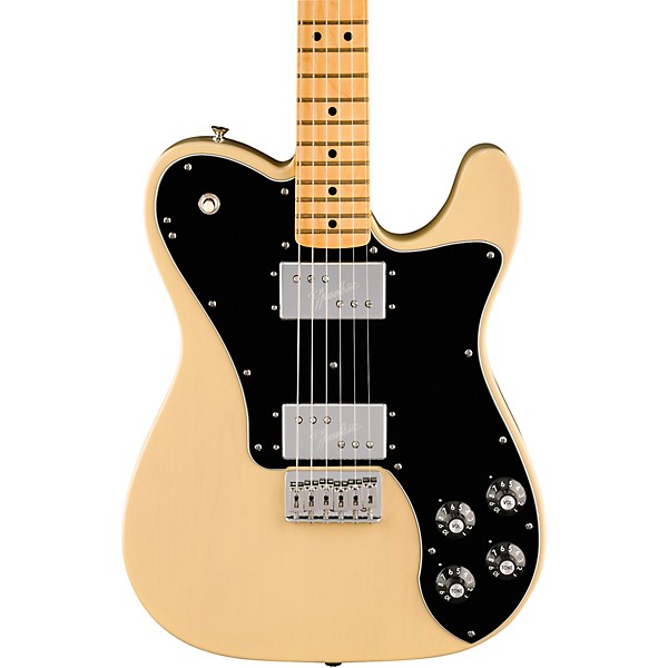 Fender American Vintage II 1975 Telecaster Deluxe Electric Guitar - Vintage Blonde