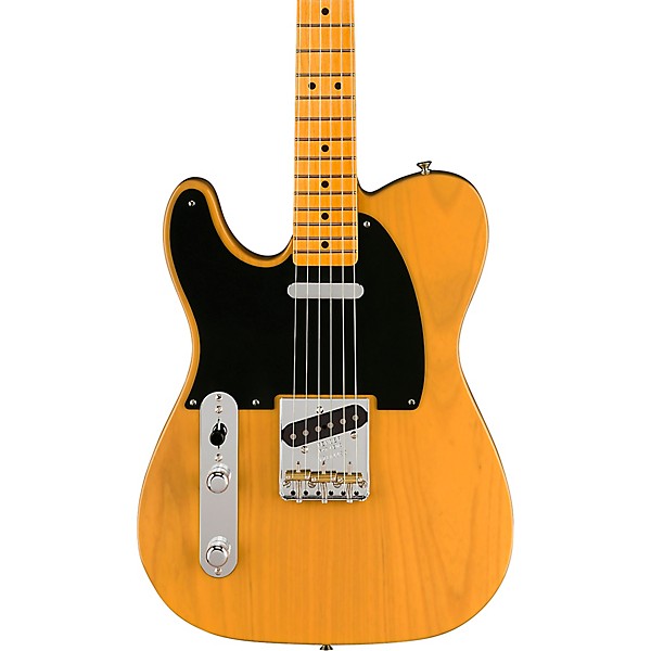 Open Box Fender American Vintage II 1951 Telecaster Left-Handed Electric Guitar Level 2 Butterscotch Blonde 197881140397