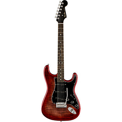Fender American Ultra Stratocaster Ebony Fingerboard Limited-Edition Electric Guitar Umbra Burst for sale