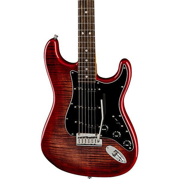 Fender American Ultra Stratocaster Ebony Fingerboard Limited-Edition Electric Guitar Umbra Burst