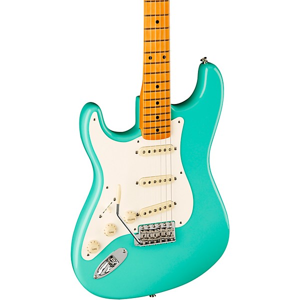 Fender American Vintage II 1957 Stratocaster Left-Handed Electric Guitar Sea Foam Green