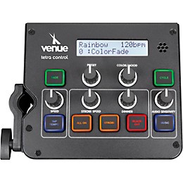 Venue Lighting Package with Tetra Control DMX Controller, Tetra 6 Wash Lights, and DMX Cables