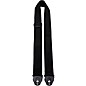 Perri's Nylon Guitar Strap With Locking Ends Black 2 in. thumbnail