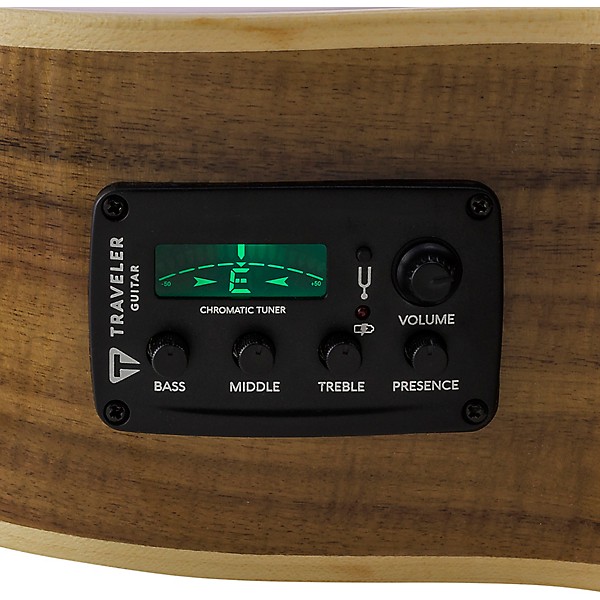 Traveler Guitar Redlands Concert Koa Acoustic-Electric Guitar Koa