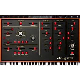IK Multimedia Syntronik Instruments String Box Synth